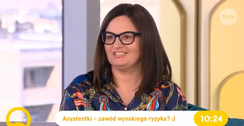 Agnieszka Korach w programie DD TVN